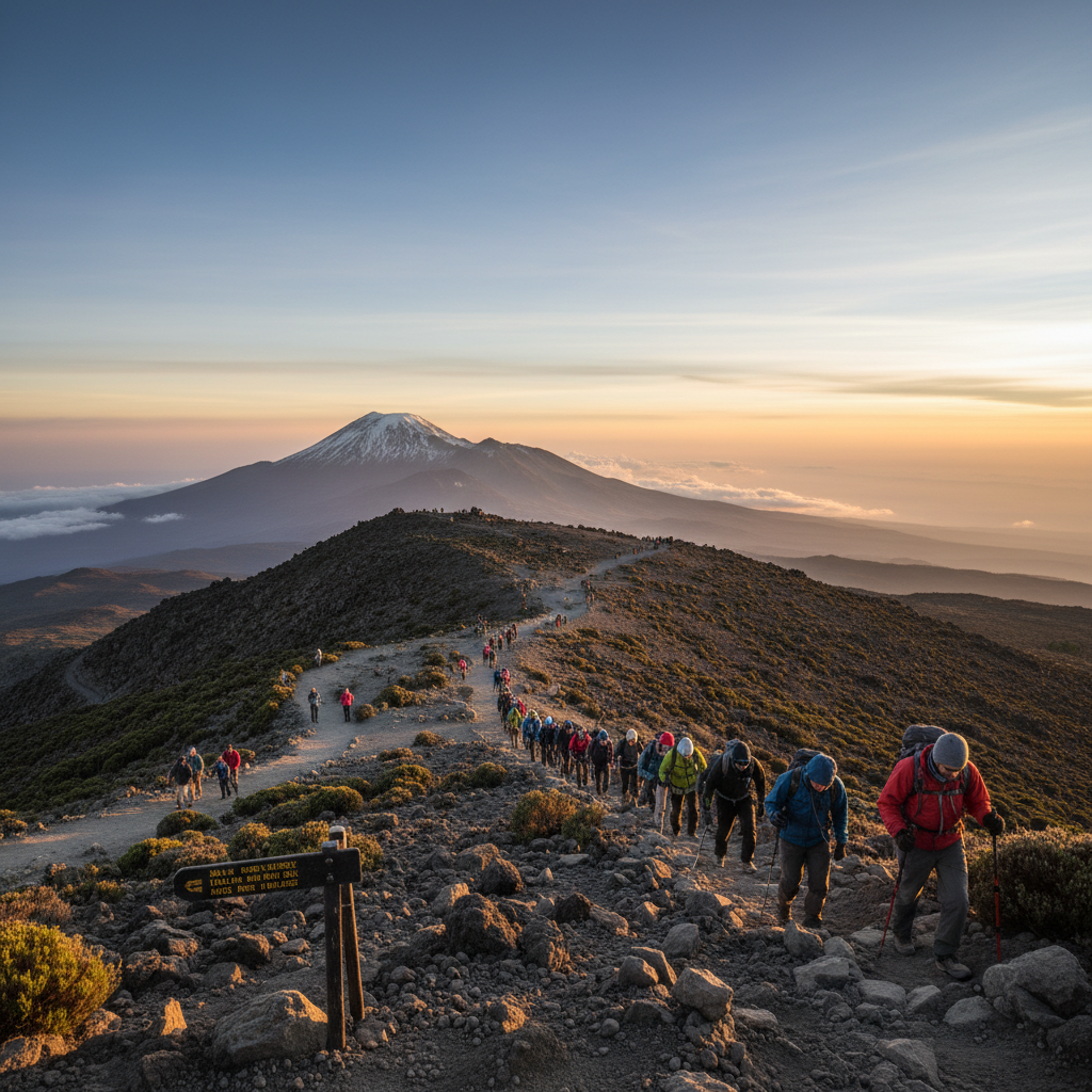Kilimandjaro ascension : choisir l’itinéraire adapté à votre niveau